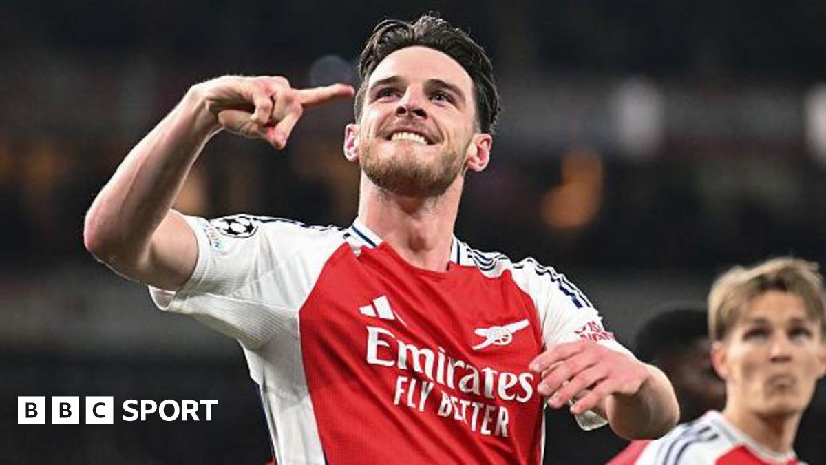 Arsenal's Rice: Champions League Free-Kick Goal