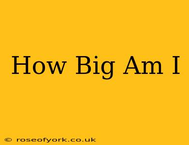 How Big Am I