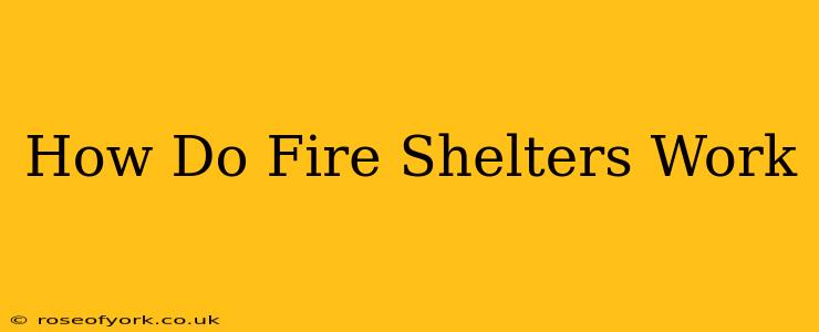 How Do Fire Shelters Work