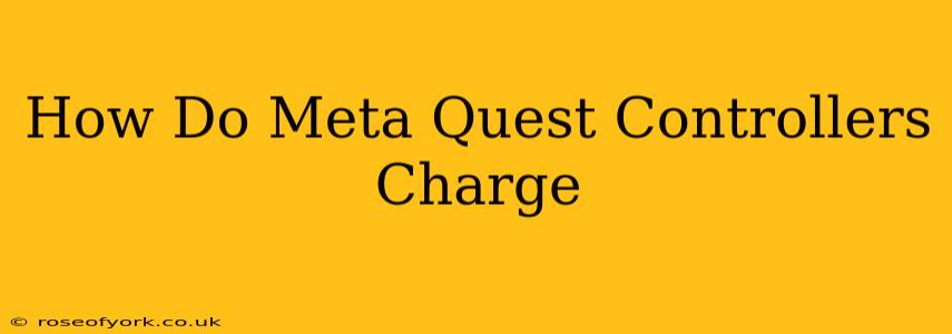 How Do Meta Quest Controllers Charge