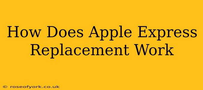 How Does Apple Express Replacement Work