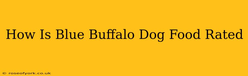 How Is Blue Buffalo Dog Food Rated