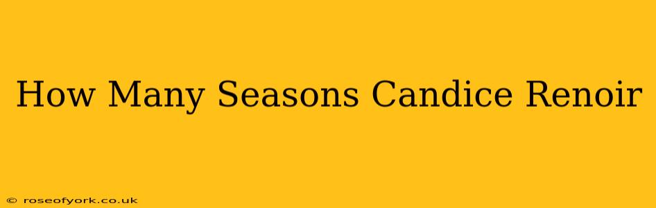 How Many Seasons Candice Renoir