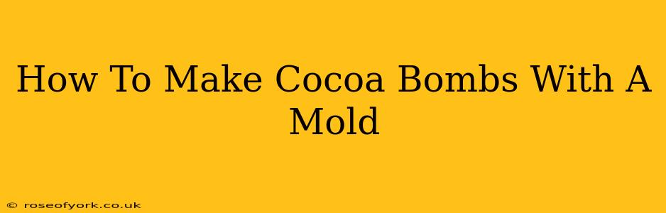 How To Make Cocoa Bombs With A Mold