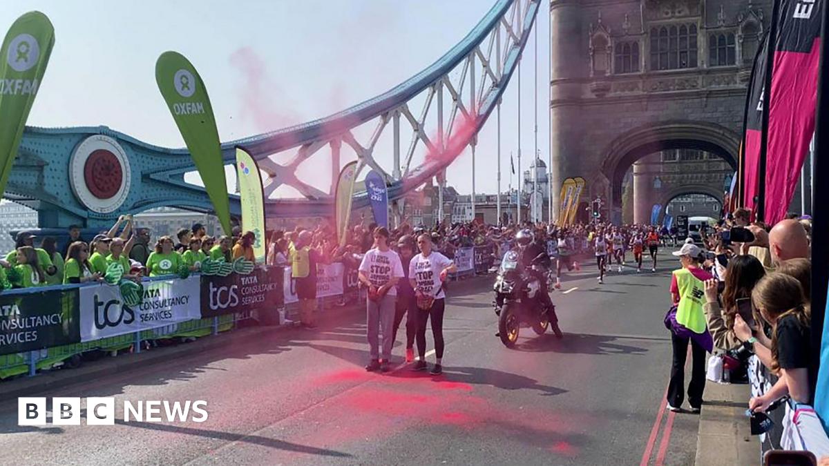 Paint Attack On Tower Bridge: Marathon Arrests Made