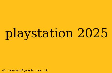 playstation 2025