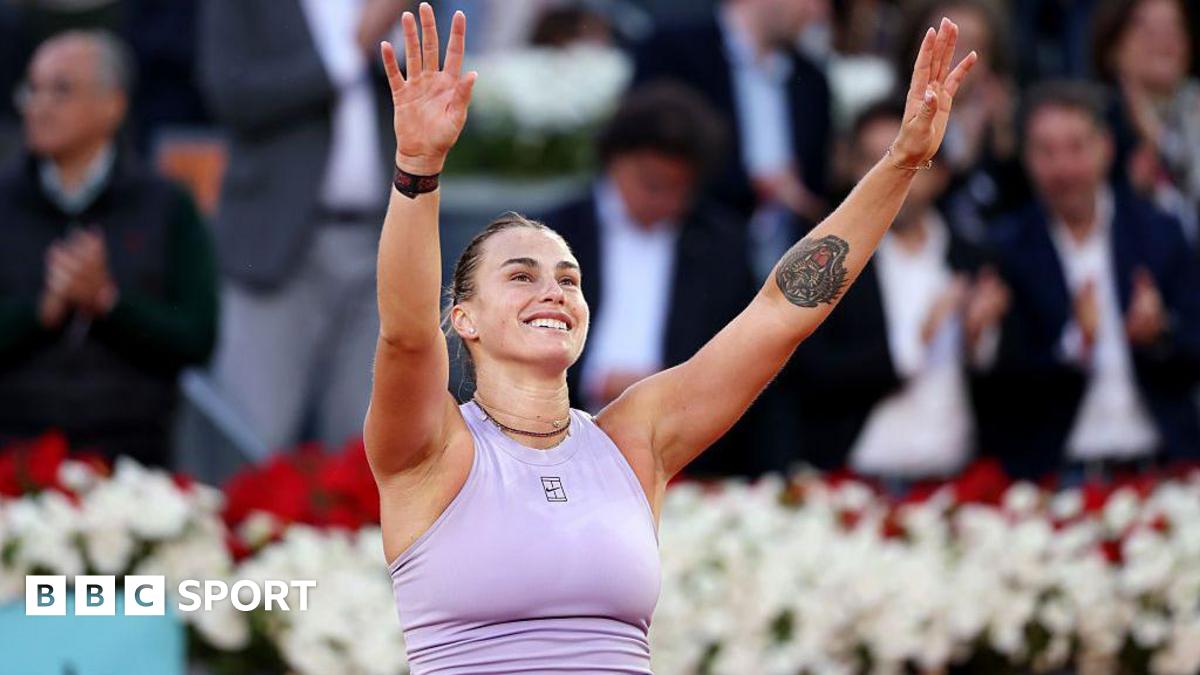 Sabalenka Beats Gauff In Madrid Thriller