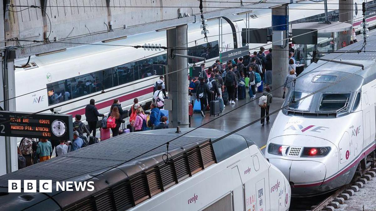 Spain's Train Chaos: Cable Thefts Strand Thousands